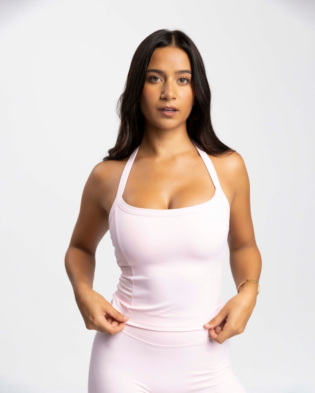 Butter Sculpt Halter Singlet